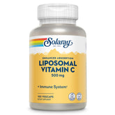 SOLARAY Liposomal Vitamin C 500mg bottle on white background