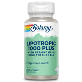SOLARAY Lipotropic 1000 Plus Vitamin Capsules bottle front view