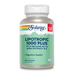 SOLARAY Lipotropic 1000 Plus bottle on display