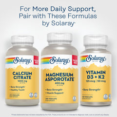Eco-friendly PCR bottle packaging for Solaray Magnesium Asporotate
