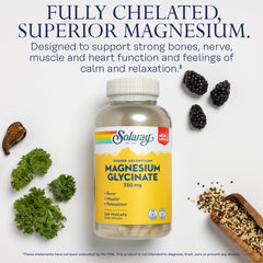 Solaray Magnesium Glycinate capsules