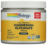 SOLARAY Magnesium Glycinate Powder bottle (6 oz) with label