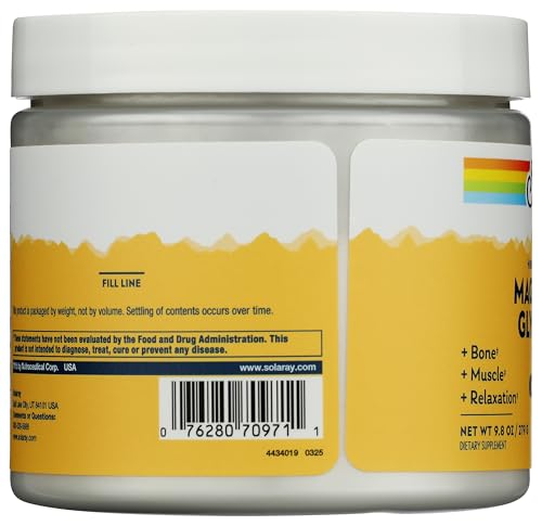 Vegan, non-GMO magnesium glycinate powder packaging