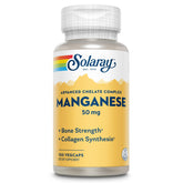 Solaray Manganese 50 mg bottle with 100 servings