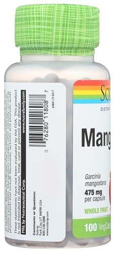 Nutritional supplement bottle with 475mg per capsule