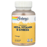 Solaray Mega B Stress bottle label