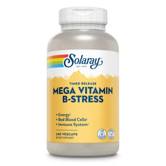 SOLARAY Mega Vitamin B-Stress 240ct bottle - hero image