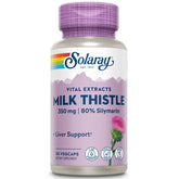 SOLARAY Milk Thistle bottle front view