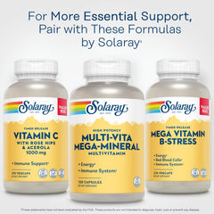 Serving guidance for SOLARAY Multi-Vita supplement