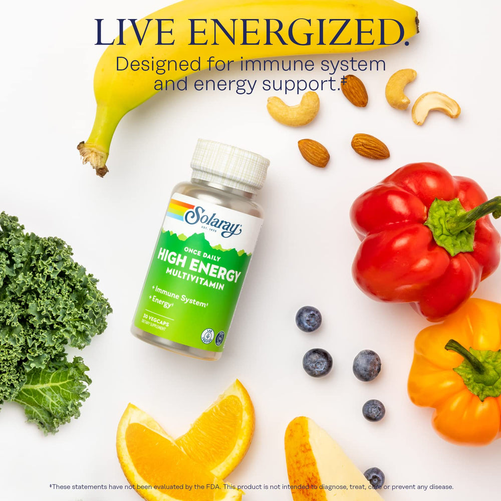 SOLARAY high-energy multivitamin capsules