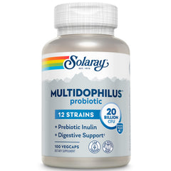 SOLARAY Multidophilus 12-Strain probiotic bottle front