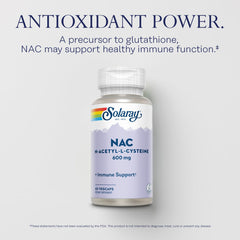N-Acetyl Cysteine 600 mg serving in VegCap