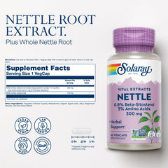 Label showing beta-sitosterol content per serving