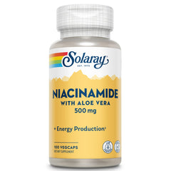 SOLARAY Niacinamide 500 mg bottle and label