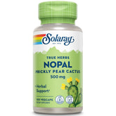 Solaray Nopal Prickly Pear 500 mg bottle front view