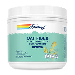 SOLARAY Oat Fiber front view showing packaging 11.6oz