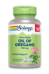 Bottle of SOLARAY Oil of Oregano Softgels 150 mg