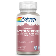 SOLARAY Once Daily Phytoestrogen bottle front view