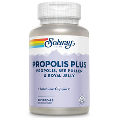SOLARAY Propolis Plus bottle with 90 VegCaps