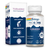SOLARAY ProSorb Turmeric Phytosome 500 mg bottle – front label