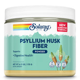 SOLARAY Psyllium Husk Powder front of jar