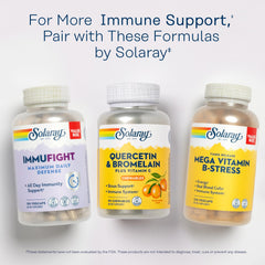 Serving size and daily usage for SOLARAY immune support chewables