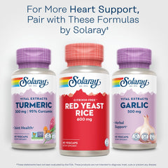 Product shot of SOLARAY Red Yeast Rice bottle with packaging