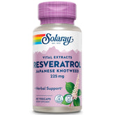 SOLARAY Triple Strength Resveratrol 225mg VCapsules bottle - 60 Count (image 1)