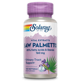 SOLARAY Saw Palmetto Extract bottle with 120 softgels