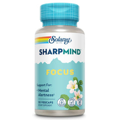 Solaray SharpMind Focus bottle
