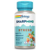 SOLARAY SharpMind stress relief label