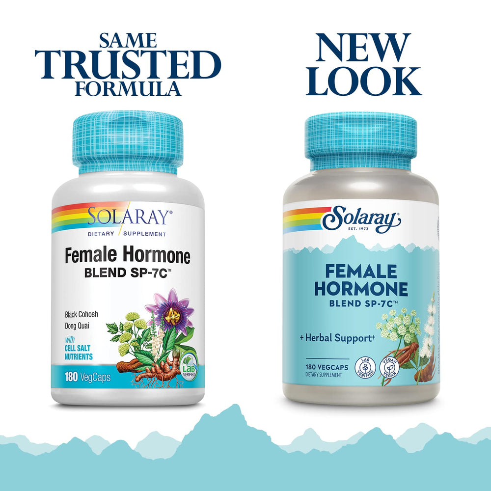 Black Cohosh and Dong Quai herbal ingredients for menstrual health