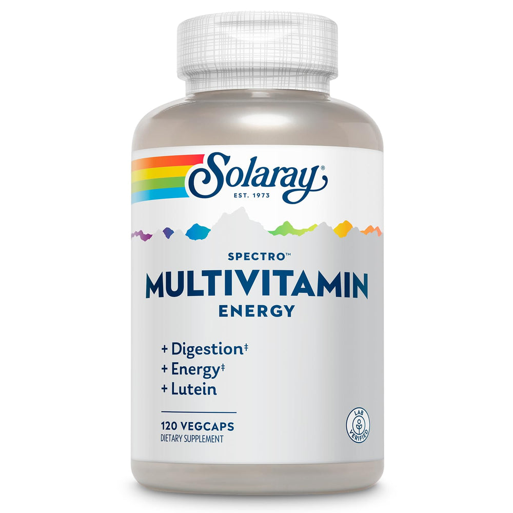 SOLARAY Spectro Energy Multivitamin bottle with 120 VegCaps