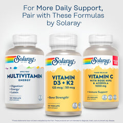 Eco-friendly packaging of SOLARAY Spectro Energy Multivitamin bottle