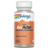Front view of Solaray Super IbuActin 60 capsules bottle