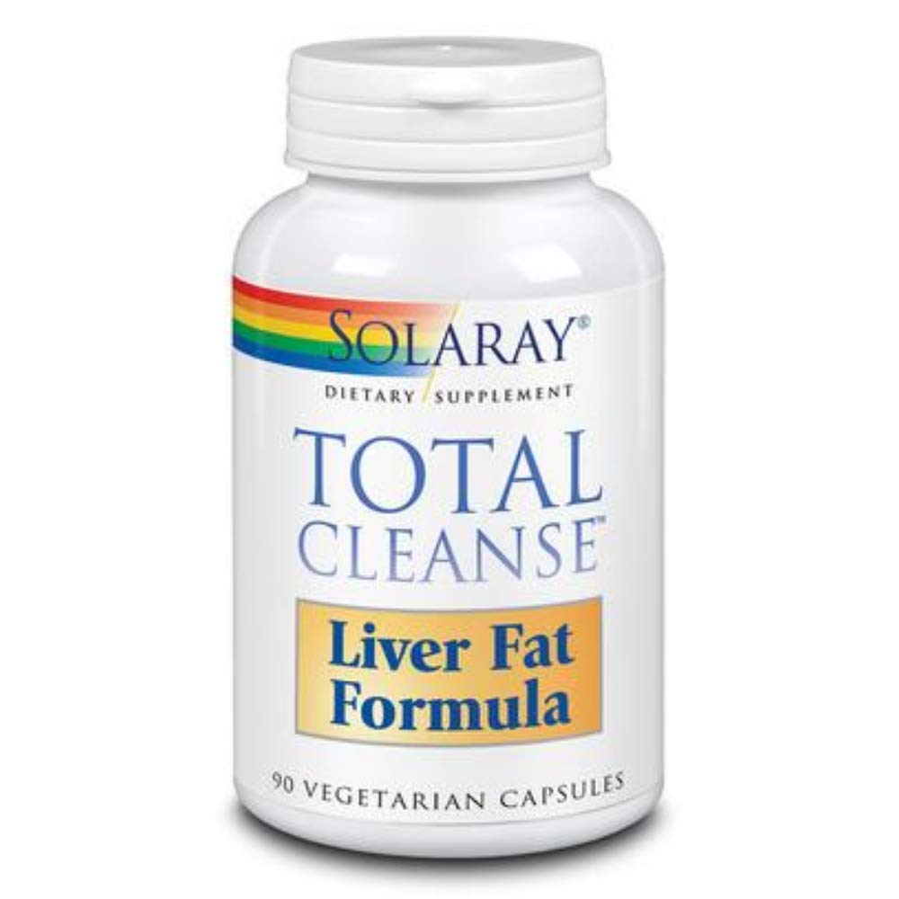 SOLARAY Total Cleanse Liver Fat Formula bottle front view