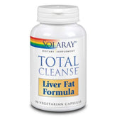 SOLARAY Total Cleanse Liver Fat Formula bottle front view