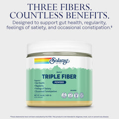 Close-up of the prebiotic fiber blend: Sunfiber PHGG, Solnul, and acacia fiber.
