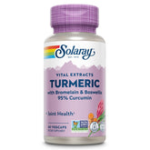 SOLARAY Turmeric Supplement bottle with label