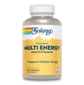 SOLARAY Twice Daily Multi Energy Multivitamin bottle - iron-free, 120 count