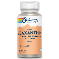 SOLARAY Ultra Zeaxanthin 6 mg packaging front view