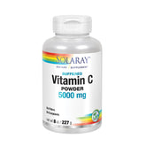 SOLARAY Vitamin C Crystalline 5000mg bottle front view