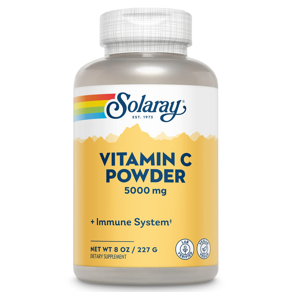 SOLARAY Vitamin C Crystalline Powder 8 oz bottle