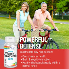 Product label showing soy-free claim and potency verification