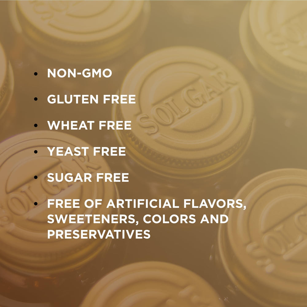 Serving size and 60 tablets per bottle shown on packaging