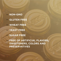 Serving size and 60 tablets per bottle shown on packaging