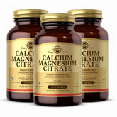 Hero image of Solgar Calcium Magnesium Citrate bottle and packaging