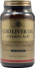 Molecular distillation claim on Solgar Cod Liver Oil packaging