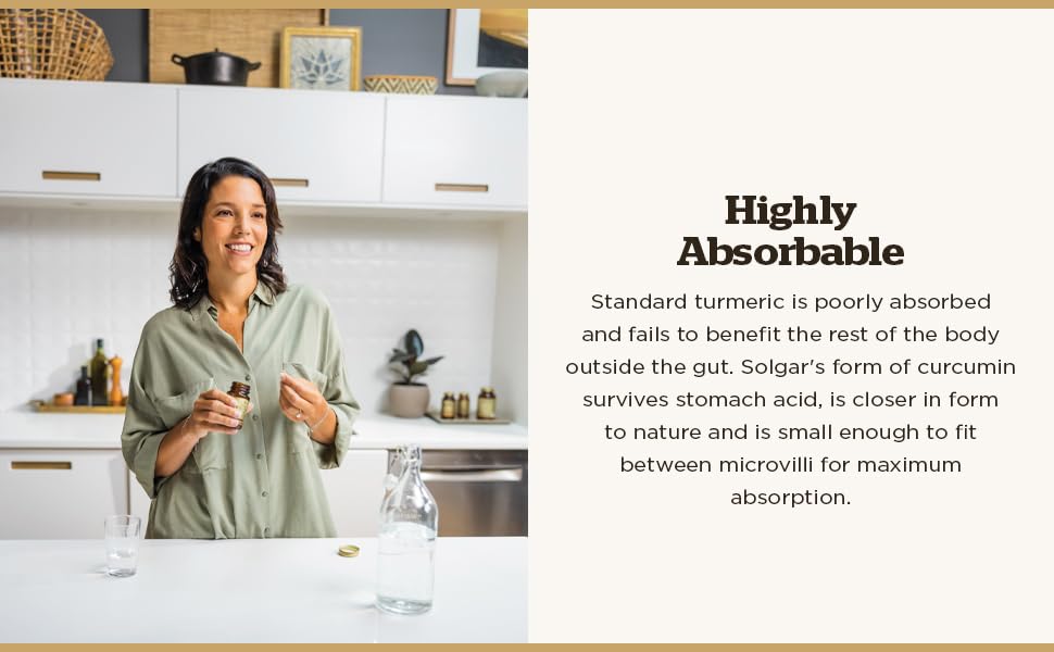 Front label of Solgar Full Spectrum Curcumin bottle