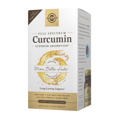 Solgar Full Spectrum Curcumin bottle front view